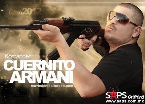 cuerno de chivo armani rameado